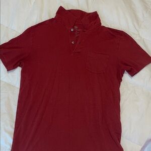 Mack Weldon Men's Red Polo Shirt